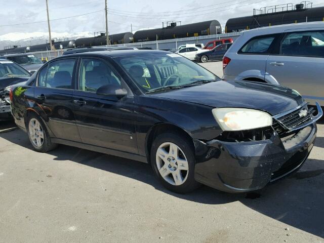 1G1ZT58F47F118833 - 2007 CHEVROLET MALIBU LT BLACK photo 1