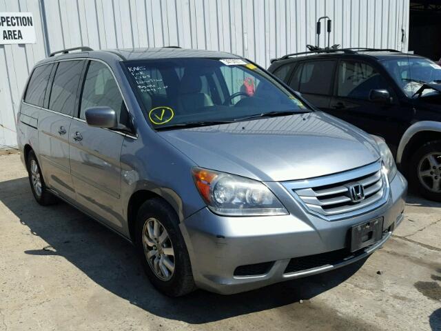 5FNRL38608B097805 - 2008 HONDA ODYSSEY EX SILVER photo 1