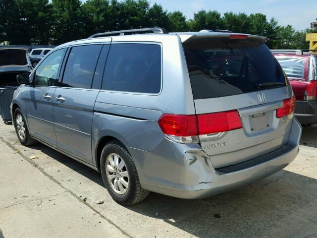 5FNRL38608B097805 - 2008 HONDA ODYSSEY EX SILVER photo 3