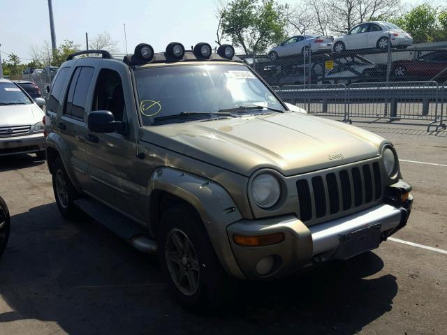 1J4GL38K42W292694 - 2002 JEEP LIBERTY RE GREEN photo 1