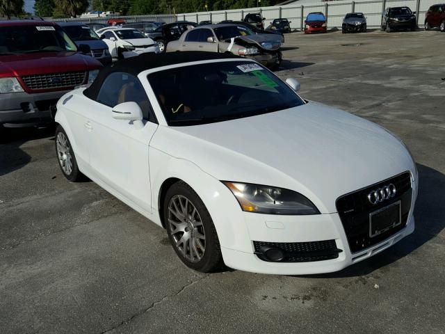 TRURD38J281021678 - 2008 AUDI TT 3.2 QUA WHITE photo 1