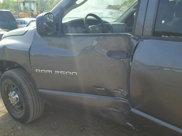 3D7KA28C54G250695 - 2004 DODGE RAM 2500 S Boz foto 10