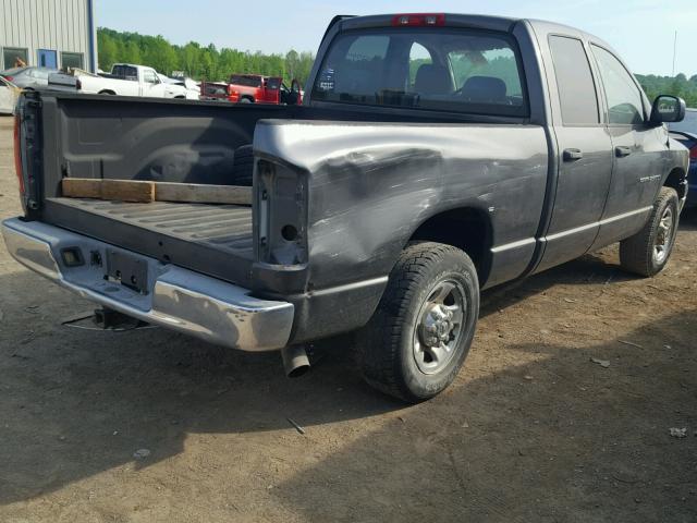 3D7KA28C54G250695 - 2004 DODGE RAM 2500 S Boz foto 4