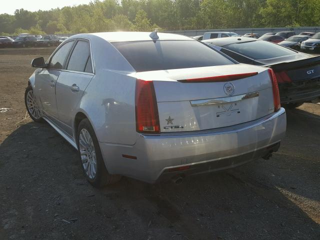 1G6DL5EVXA0119379 - 2010 CADILLAC CTS PERFOR SILVER photo 3