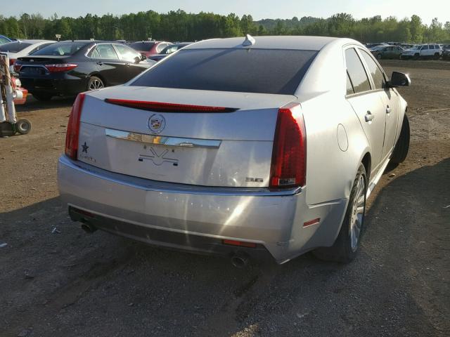 1G6DL5EVXA0119379 - 2010 CADILLAC CTS PERFOR SILVER photo 4
