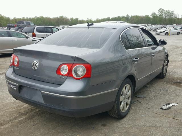 WVWEK73C36P108093 - 2006 VOLKSWAGEN PASSAT 2.0 GRAY photo 4