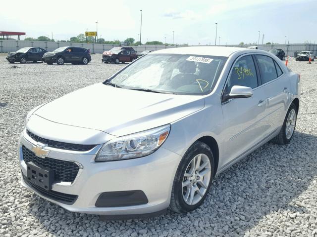1G11C5SLXEF225619 - 2014 CHEVROLET MALIBU 1LT SILVER photo 2