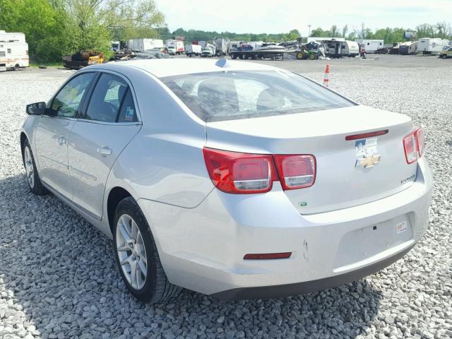 1G11C5SLXEF225619 - 2014 CHEVROLET MALIBU 1LT SILVER photo 3