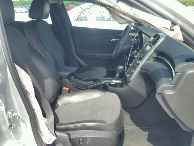 1G11C5SLXEF225619 - 2014 CHEVROLET MALIBU 1LT SILVER photo 5