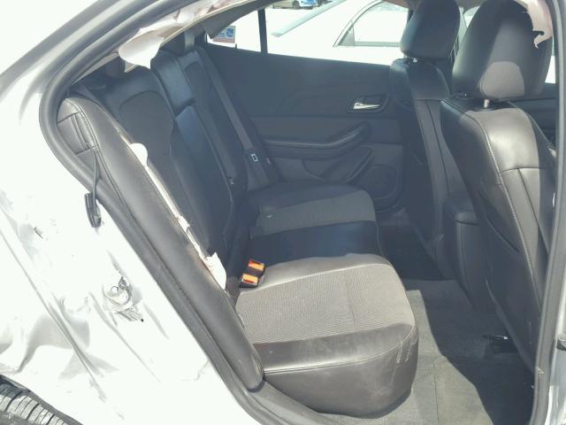 1G11C5SLXEF225619 - 2014 CHEVROLET MALIBU 1LT SILVER photo 6