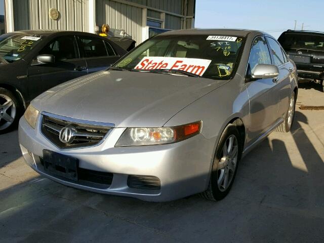 JH4CL96804C014246 - 2004 ACURA TSX SILVER photo 2