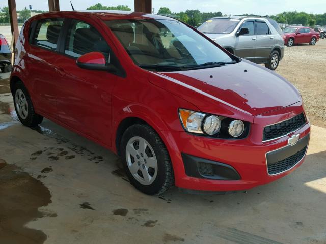 1G1JB6SH0D4156857 - 2013 CHEVROLET SONIC LS 红色 照片 1
