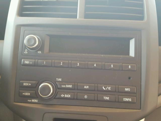 1G1JB6SH0D4156857 - 2013 CHEVROLET SONIC LS 红色 照片 9