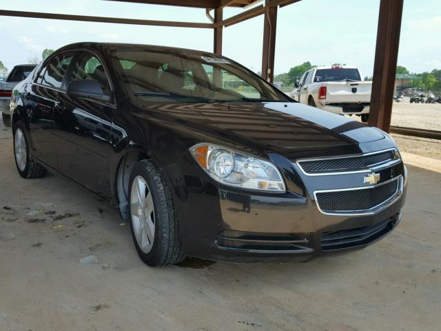 1G1ZB5E09CF155504 - 2012 CHEVROLET MALIBU LS BLACK photo 1