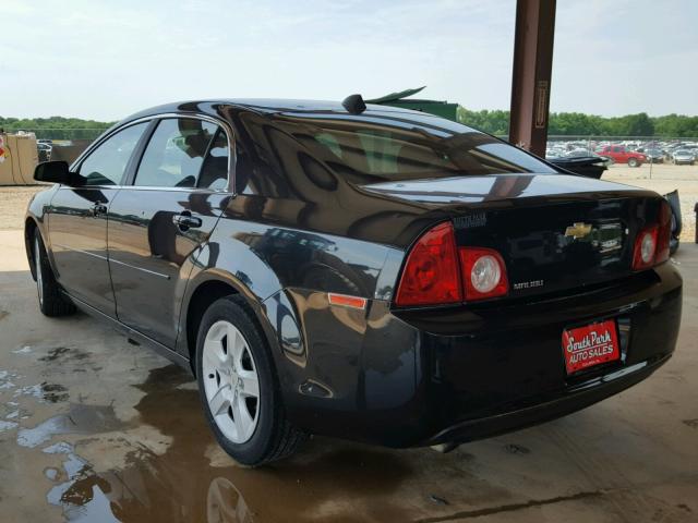 1G1ZB5E09CF155504 - 2012 CHEVROLET MALIBU LS BLACK photo 3