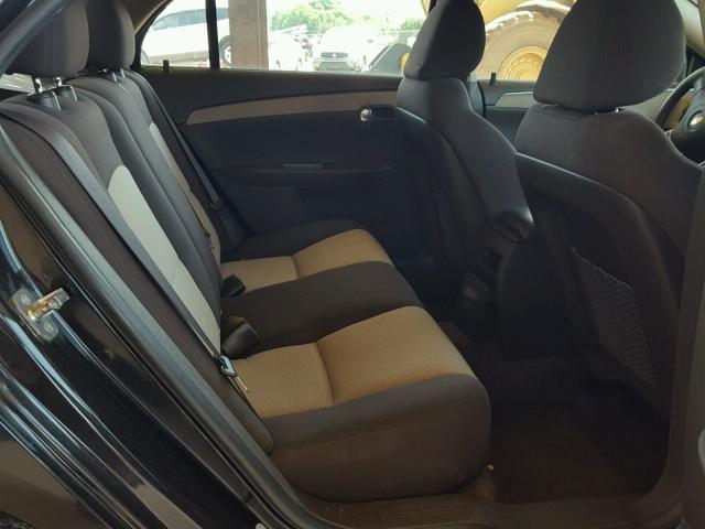 1G1ZB5E09CF155504 - 2012 CHEVROLET MALIBU LS BLACK photo 6