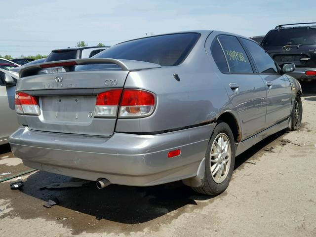 JNKCP11A6XT019617 - 1999 INFINITI G20 SILVER photo 4