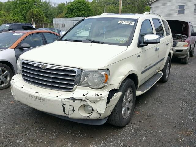 1A8HW58N38F140625 - 2008 CHRYSLER ASPEN LIMI CREAM photo 2