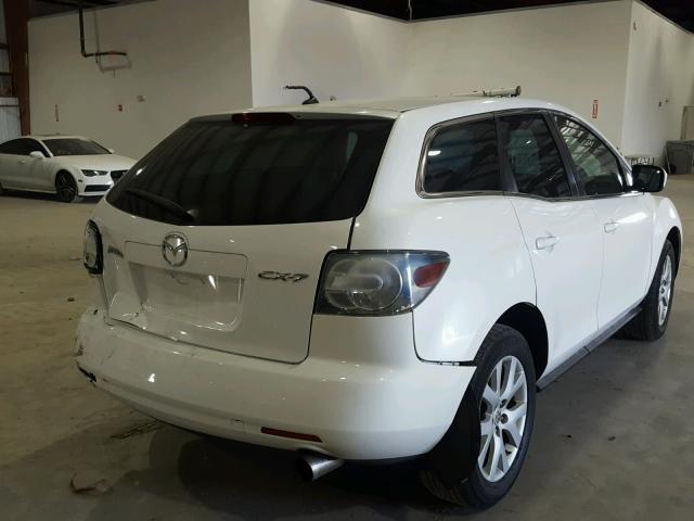 JM3ER293890233844 - 2009 MAZDA CX-7 WHITE photo 4