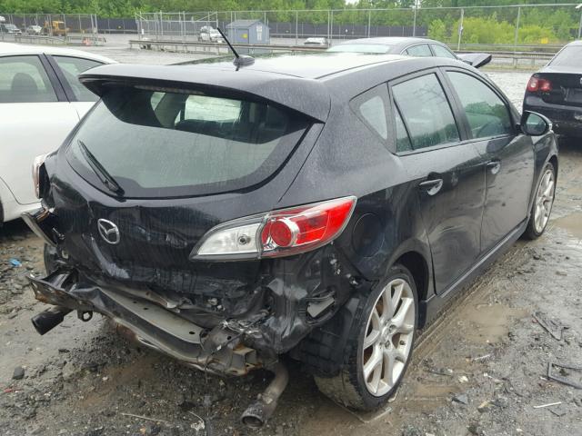 JM1BL1H32A1161109 - 2010 MAZDA SPEED 3 BLACK photo 4