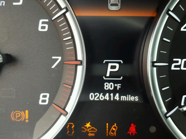 19UUB2F56FA012975 - 2015 ACURA TLX TECH GRAY photo 8