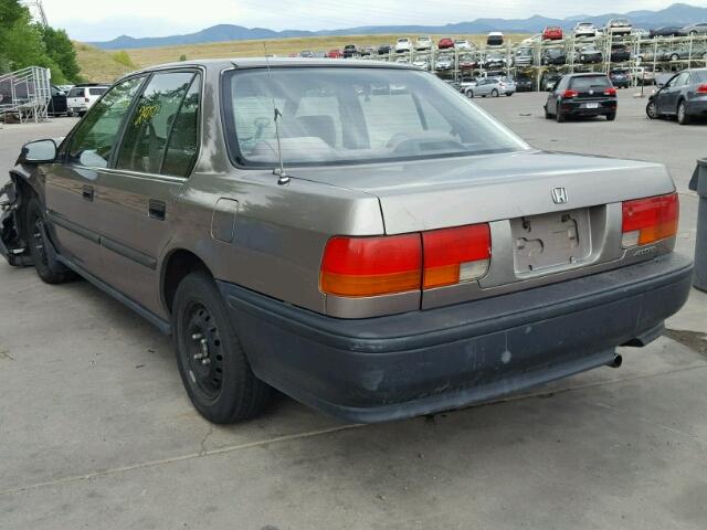 JHMCB7643NC057436 - 1992 HONDA ACCORD DX BEIGE photo 3