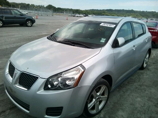 5Y2SP67059Z424747 - 2009 PONTIAC VIBE SILVER photo 1