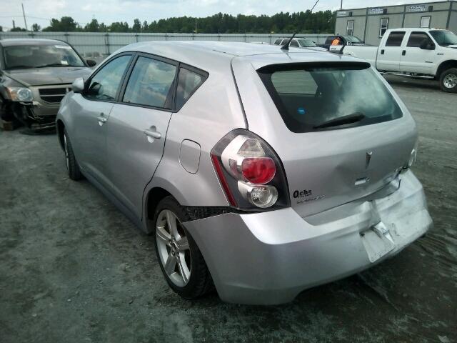 5Y2SP67059Z424747 - 2009 PONTIAC VIBE SILVER photo 2