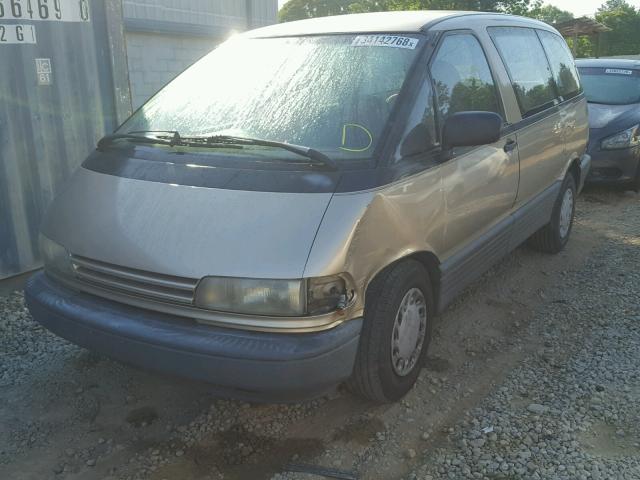 JT3AC11R3M0011244 - 1991 TOYOTA PREVIA DLX GOLD photo 2