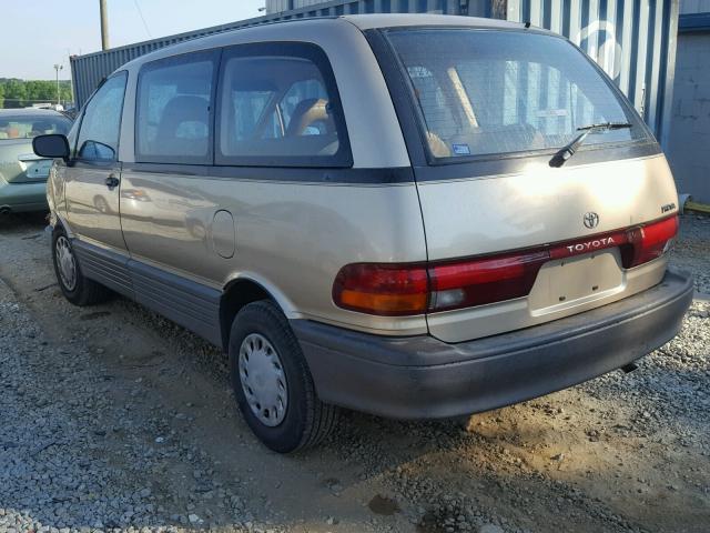 JT3AC11R3M0011244 - 1991 TOYOTA PREVIA DLX GOLD photo 3