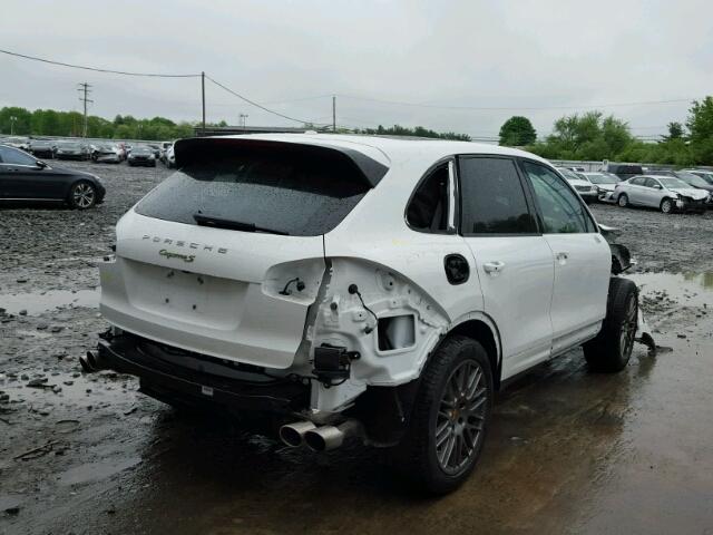 WP1AE2A24HLA74872 - 2017 PORSCHE CAYENNE SE WHITE photo 4