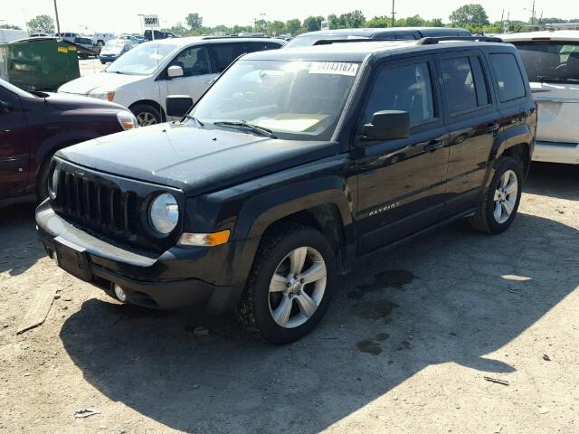 1C4NJPFAXCD557099 - 2012 JEEP PATRIOT LA BLACK photo 2