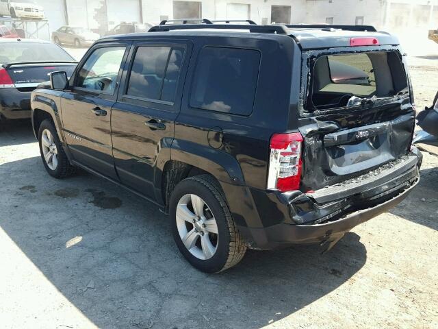 1C4NJPFAXCD557099 - 2012 JEEP PATRIOT LA BLACK photo 3