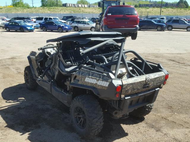 3JBKCAP20HJ000607 - 2017 CAN-AM COMMANDER GREEN photo 3