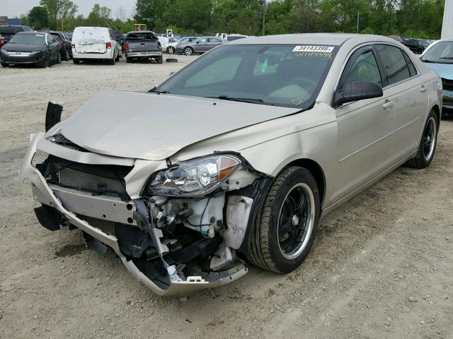 1G1ZA5E19BF190988 - 2011 CHEVROLET MALIBU LS TAN photo 2