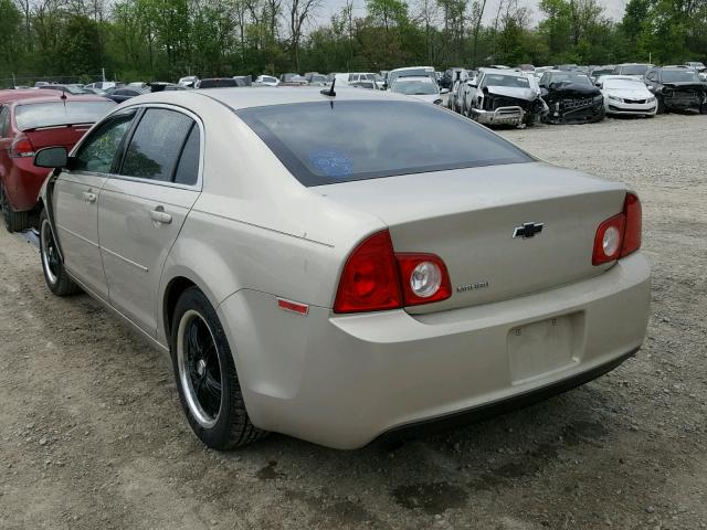 1G1ZA5E19BF190988 - 2011 CHEVROLET MALIBU LS TAN photo 3