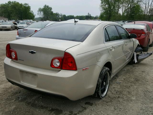 1G1ZA5E19BF190988 - 2011 CHEVROLET MALIBU LS TAN photo 4