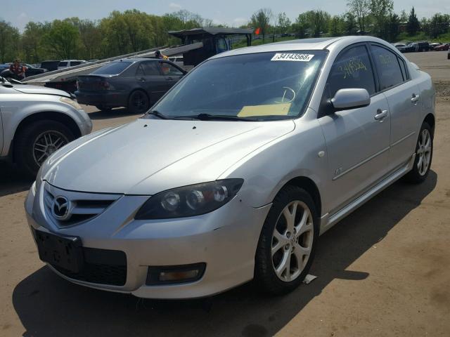 JM1BK324X71672494 - 2007 MAZDA 3 S SILVER photo 2