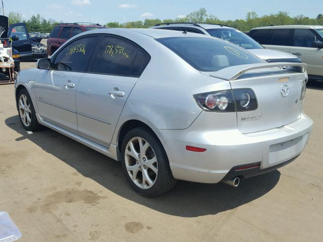 JM1BK324X71672494 - 2007 MAZDA 3 S SILVER photo 3