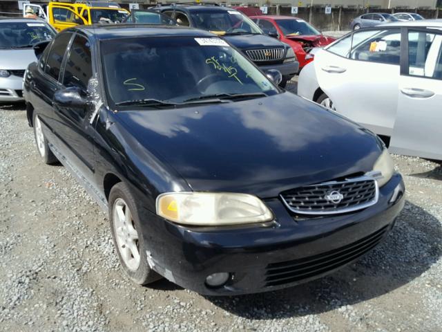 3N1BB51D81L117883 - 2001 NISSAN SENTRA SE BLACK photo 1