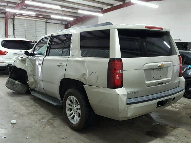 1GNSC6KCXFR518817 - 2015 CHEVROLET TAHOE TAN photo 3