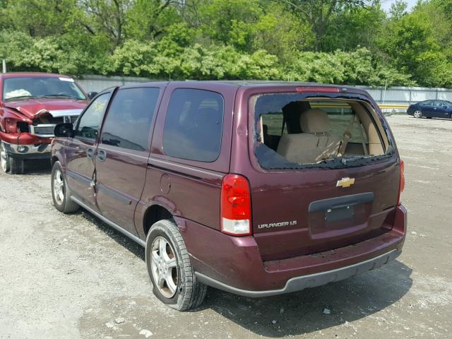 1GNDV23198D126789 - 2008 CHEVROLET UPLANDER L 栗色 照片 3