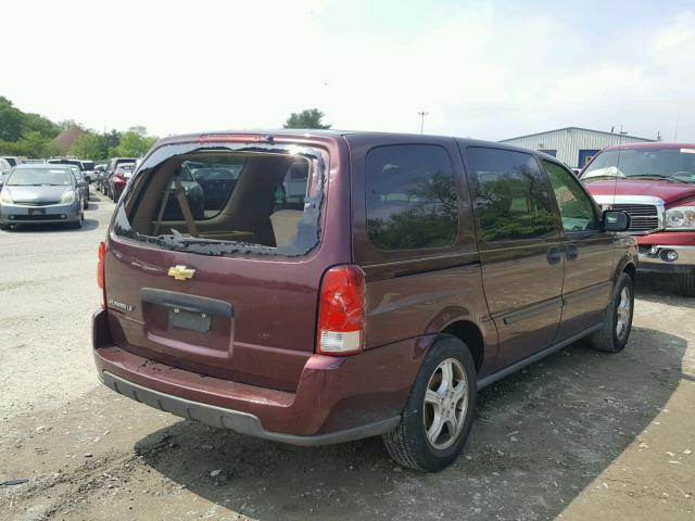 1GNDV23198D126789 - 2008 CHEVROLET UPLANDER L 栗色 照片 4
