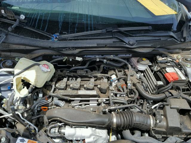 SHHFK7H40JU210779 - 2018 HONDA CIVIC SPOR BLUE photo 7