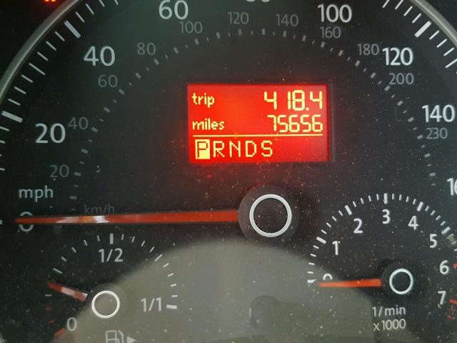 3VWRF31Y28M414575 - 2008 VOLKSWAGEN NEW BEETLE წითელი ფოტო 8