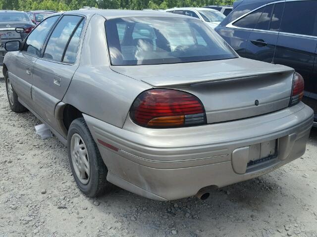1G2NE52T2WC726143 - 1998 PONTIAC GRAND AM S Qəhvəyi foto 3