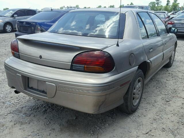 1G2NE52T2WC726143 - 1998 PONTIAC GRAND AM S Qəhvəyi foto 4