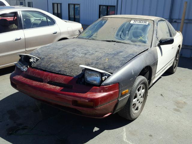 JN1HS36P9KW011181 - 1989 NISSAN 240SX SE WHITE photo 2