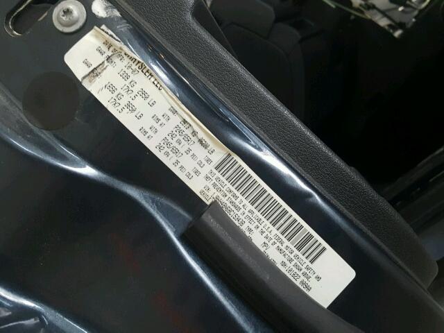 1J8HH48N68C153438 - 2008 JEEP COMMANDER Mavi foto 10