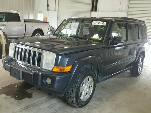 1J8HH48N68C153438 - 2008 JEEP COMMANDER Mavi foto 2
